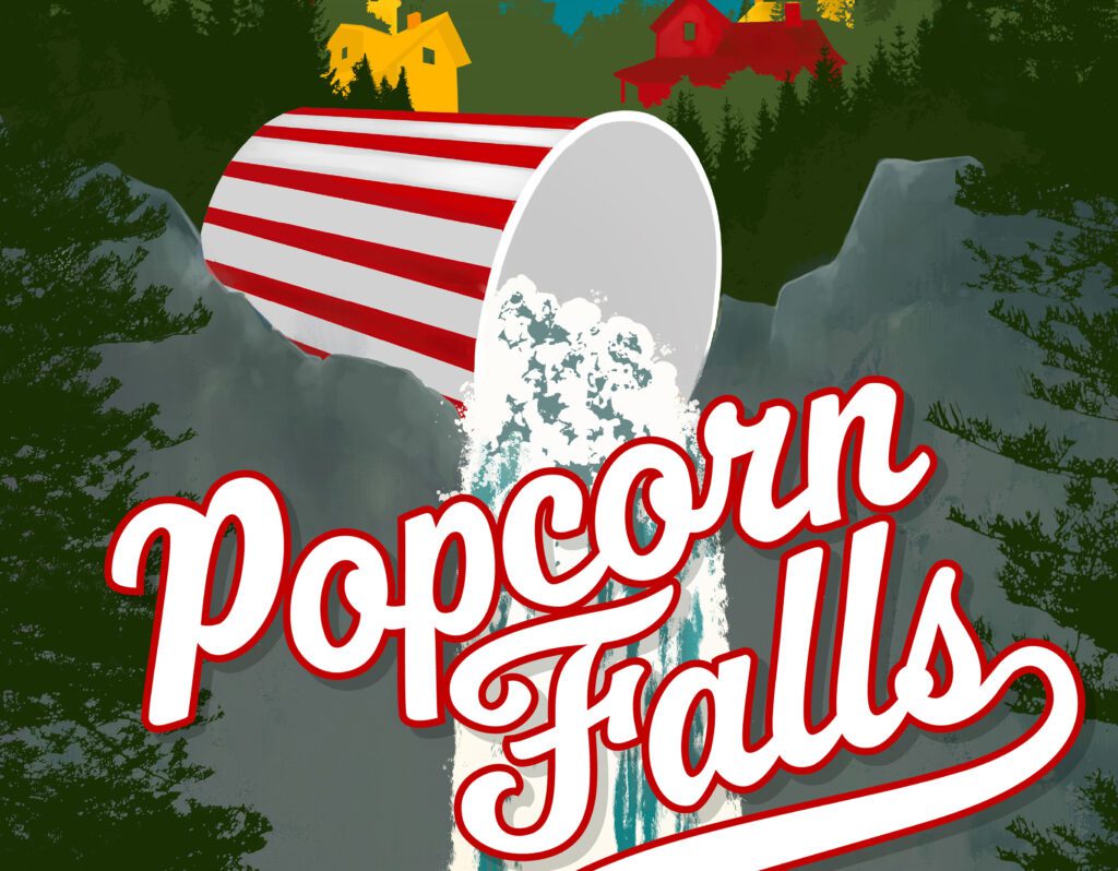 Bucket of popcorn.